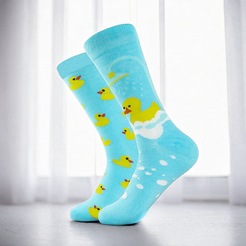 COZY NOXXIEZ SOXXIEZ DUCKS BLUE 38-45 6pcs
