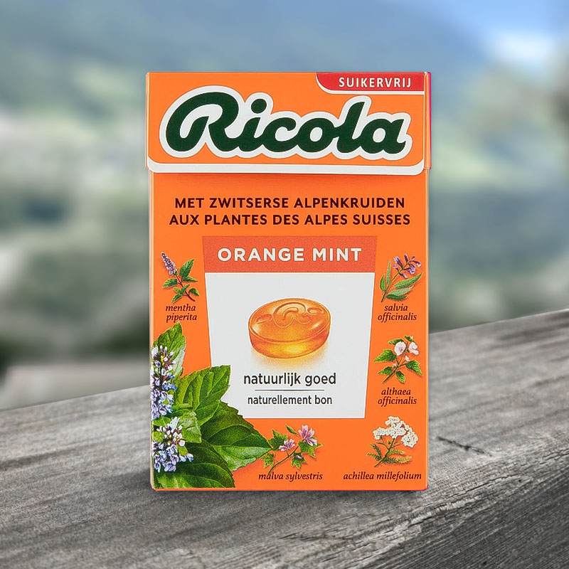 RICOLA ORANGE MINT 20 x 50g