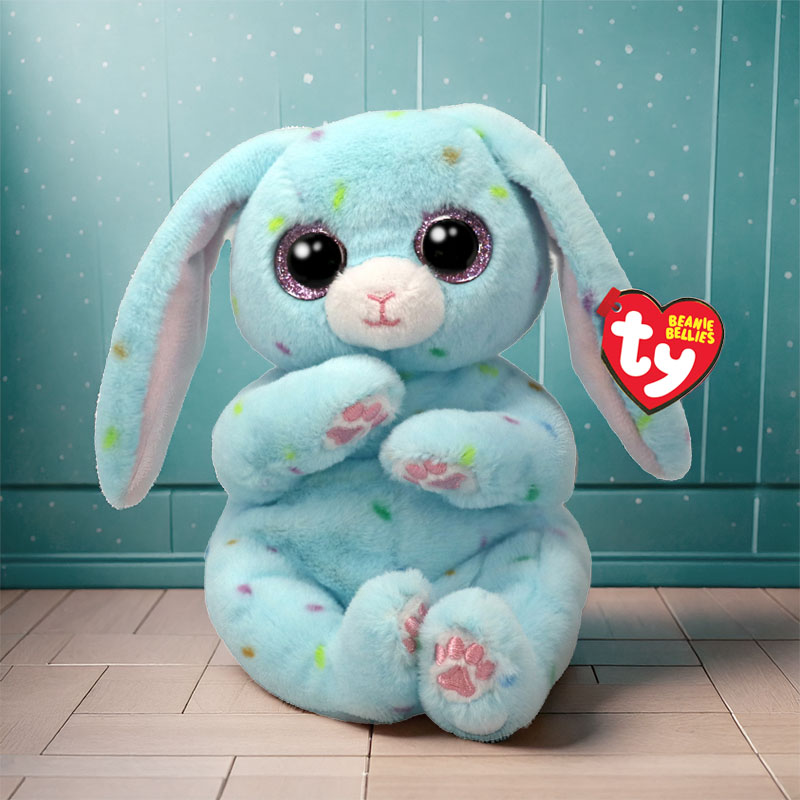 TY BEANIE BELLIES SKIPPY THE BUNNY SMALL 15CM