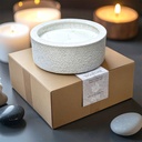 TWILI INDOOR SCENTED CANDLE FRESCO WHITE LARGE