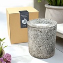 TWILI OUTDOOR CITRONELLA CANDLE FRESCO ASH GREY X-LARGE (INCL. REFILL)
