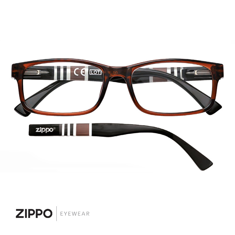 ZIPPO READING GLASSES 31Z B25 BRO300 / DUM1