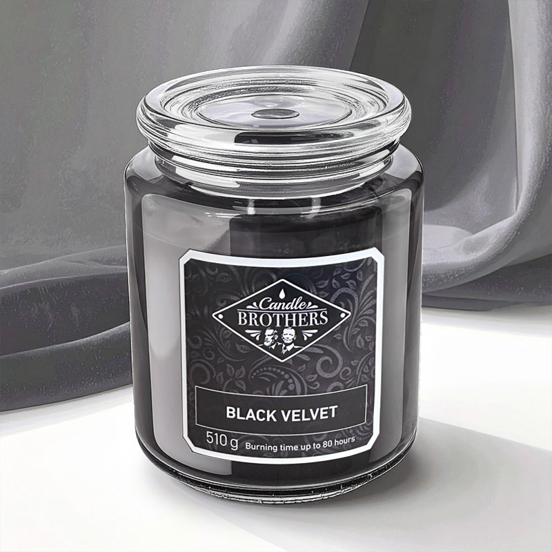 CANDLE BROTHERS BLACK VELVET SCENTED CANDLE 510g