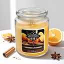 CANDLE BROTHERS ORANGE CINNAMON SCENTED CANDLE 510g