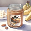 CANDLE BROTHERS BANANA NUT MUFFIN SCENTED CANDLE 510g