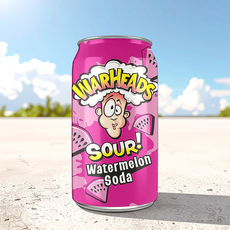 WARHEADS WATERMELON SODA 12 x 33cl