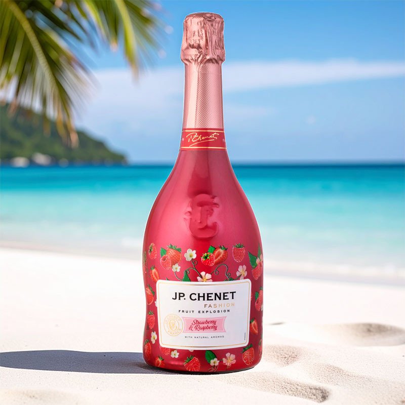 J.P. CHENET FASHION STRAWBERRY & RASPBERRY 6x75cl
