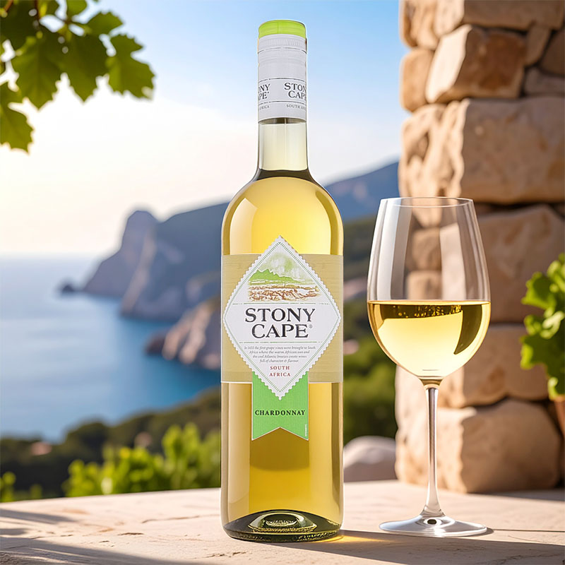 STONY CAPE CHARDONNAY WIT 6x75cl