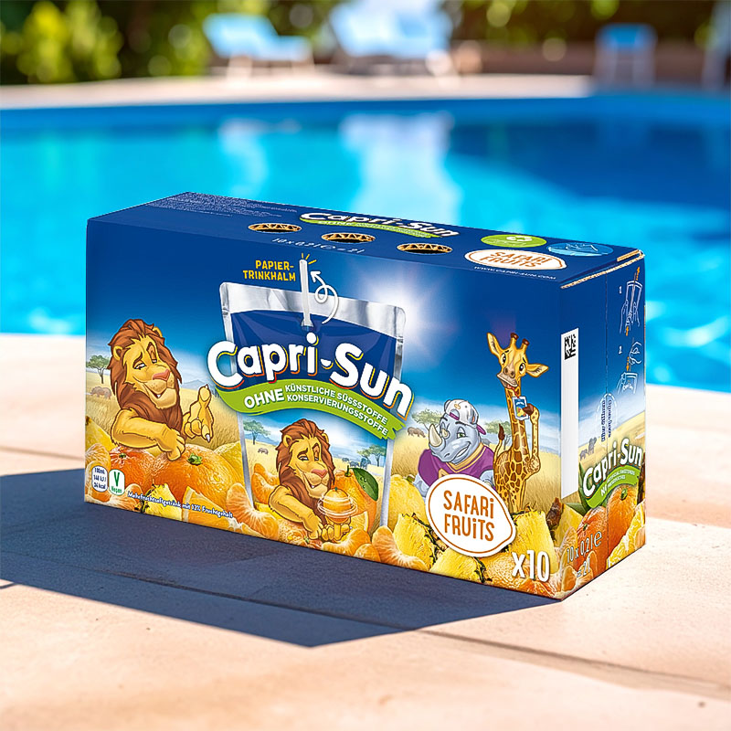 CAPRI SUN SAFARI FRUITS 4x10x20cl