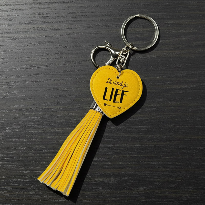 TASSEL LIEF SLEUTELHANGER