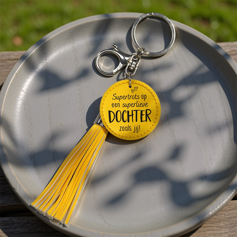 TASSEL DOCHTER SLEUTELHANGER