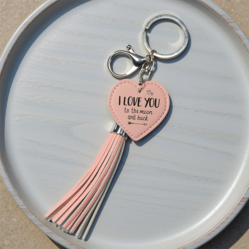 TASSEL I LOVE YOU SLEUTELHANGER