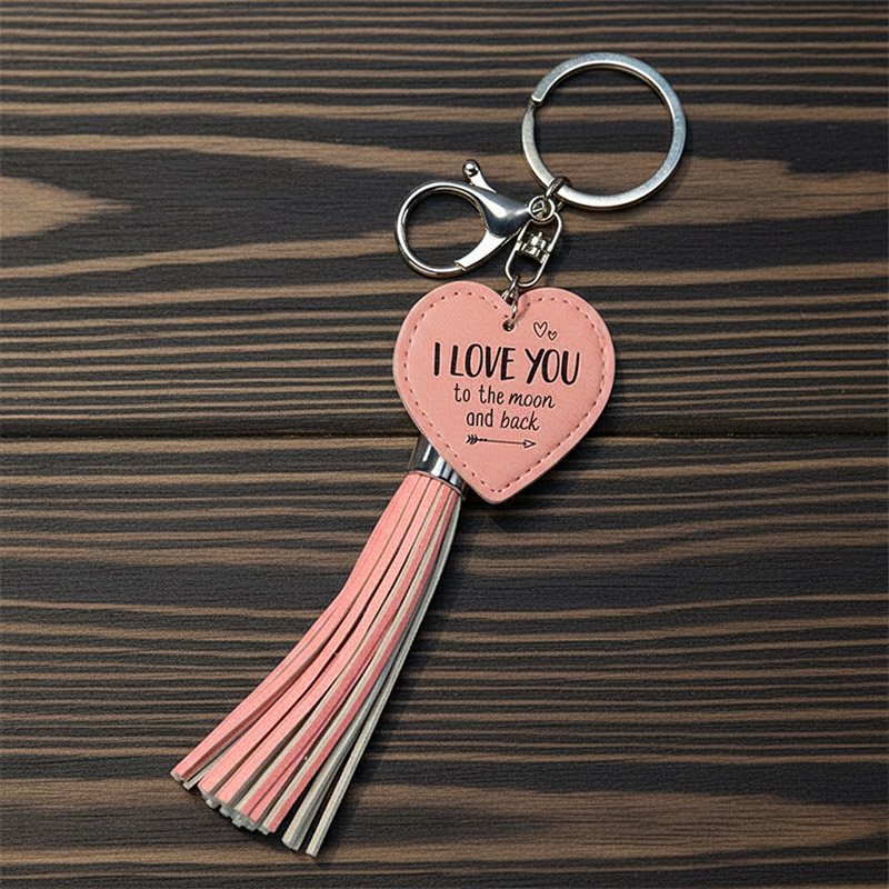 TASSEL I LOVE YOU SLEUTELHANGER