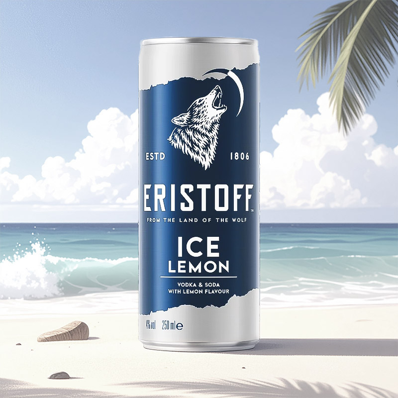 ERISTOFF ICE CAN 4° 12X25cl