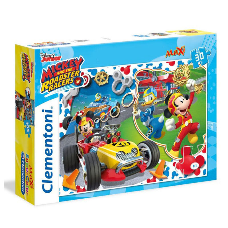 PUZZLE DISNEY MICKEY AND THE ROADSTERS RACERS 30PCS