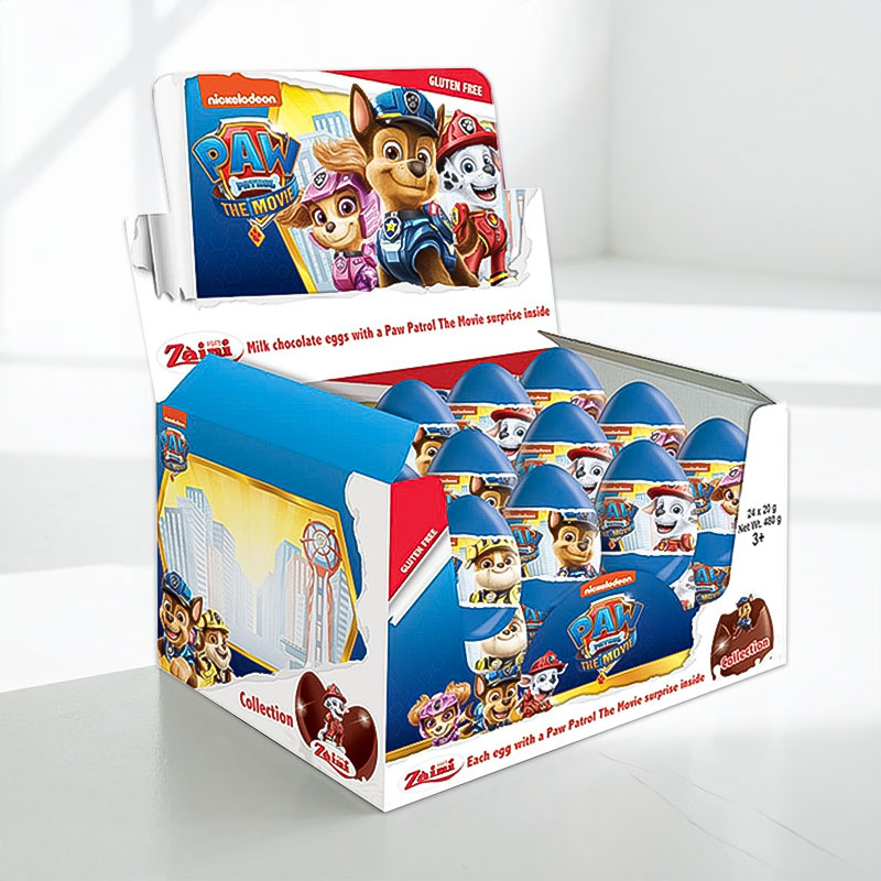 SURPRISE CHOCO EGGS PAW PATROL 24pcs