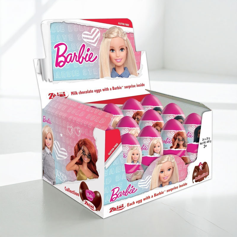 SURPRISE CHOCO EGGS BARBIE 24pcs