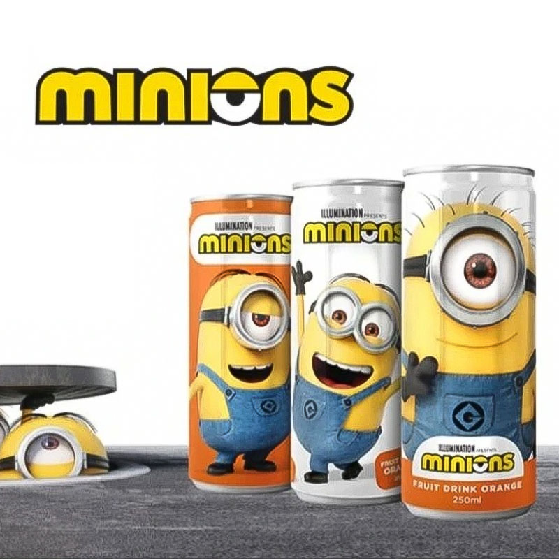 MINIONS FRUIT DRINK ORANGE 24 x 25cl