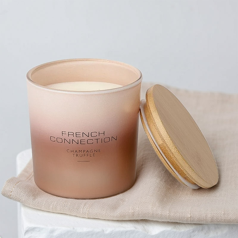 FRENCH CONNECTION OMBRE CANDLE CHAMPAGNE TRUFFLE 331G MEDIUM