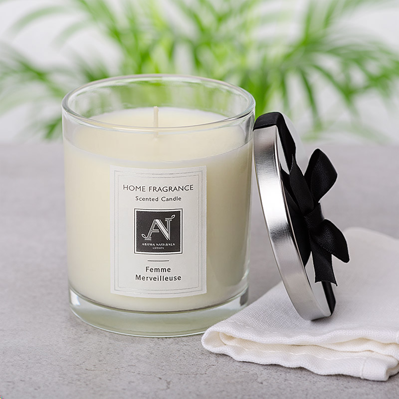 AROMA NATURALS MINIMALIST LUXE CANDLE FEMME MERVEILLEUSE 206G SMALL