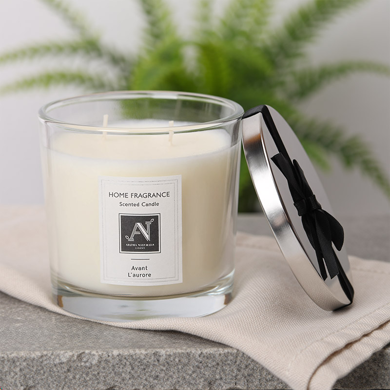 AROMA NATURALS MINIMALIST LUXE CANDLE AVANT L'AURORE 342G MEDIUM 2-WICKS