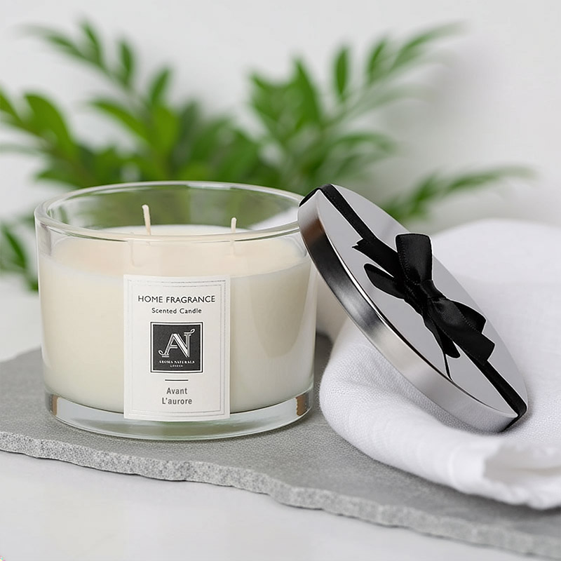AROMA NATURALS MINIMALIST LUXE CANDLE AVANT L'AURORE 292G LARGE 3-WICKS