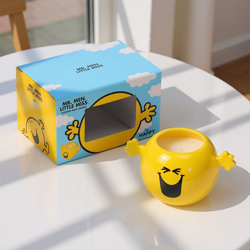 MR. HAPPY CANDLE SOUP BOWL TROPICAL PUNCH 210G