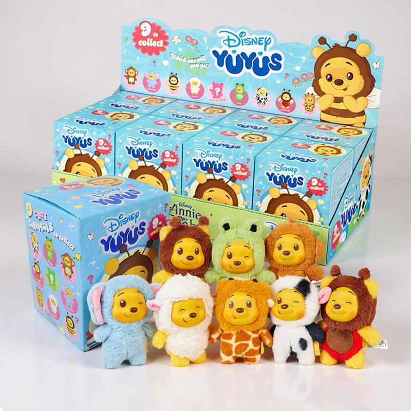 DISPLAY DISNEY WINNIE THE POOH YUYU'S WITH CLIP WAVE-1 /8