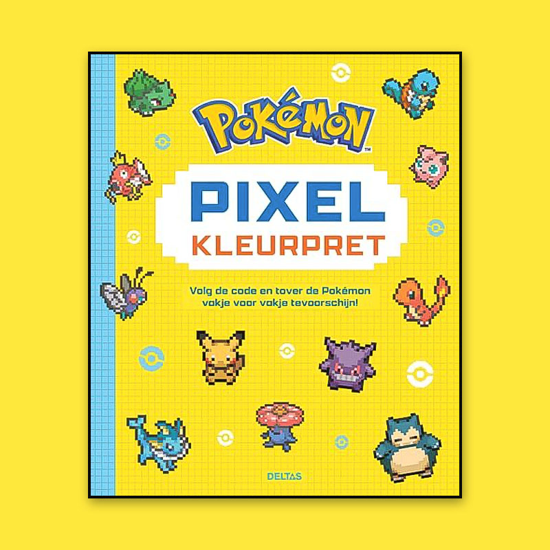 COLOR BOOK POKEMON PIXEL COLOURING FUN