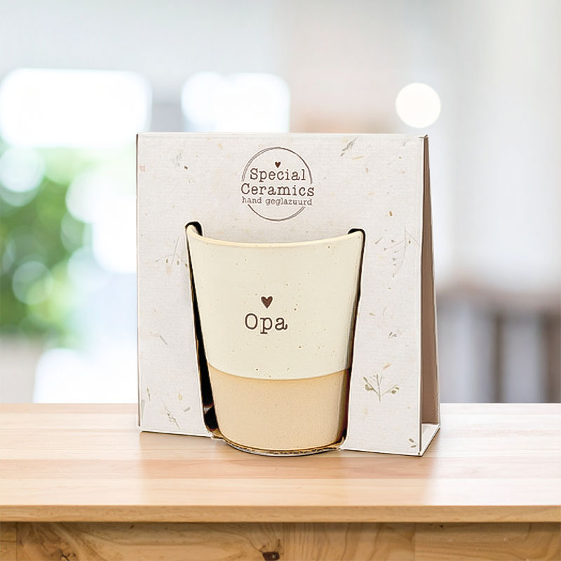 SPECIAL CERAMICS MUG "OPA"