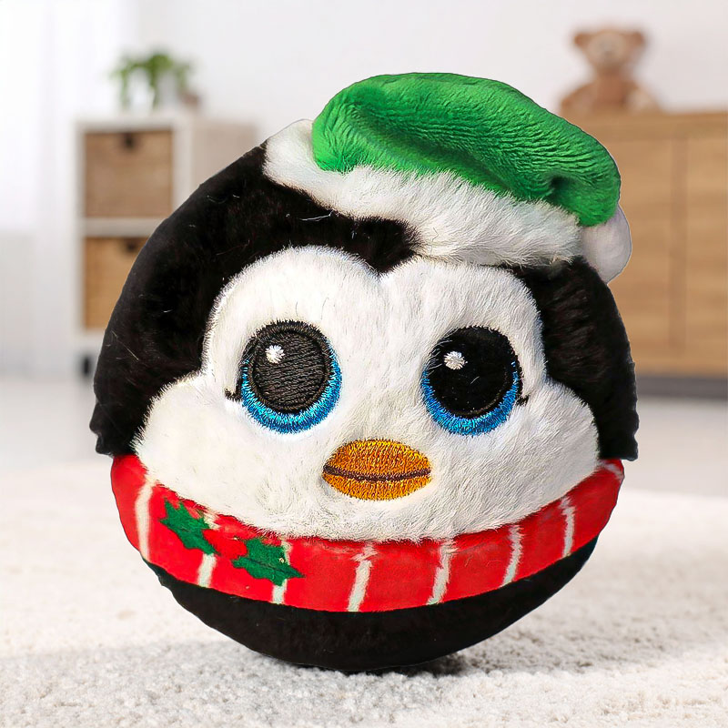 TY BEANIE BOUNCERS SPRUCE THE PENGUIN 9CM
