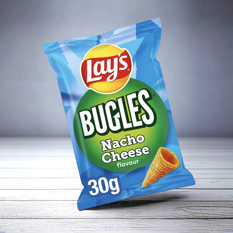 LAYS BUGLES NACHO CHEESE 24x30g