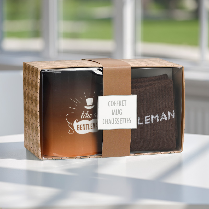 GIFT SET GENTLEMAN MUG + SOCKS