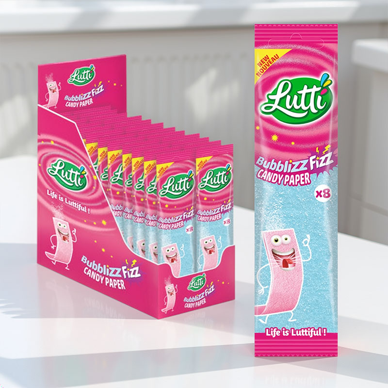 LUTTI CANDY PAPER BUBBLIZZ 2 x 24pcs