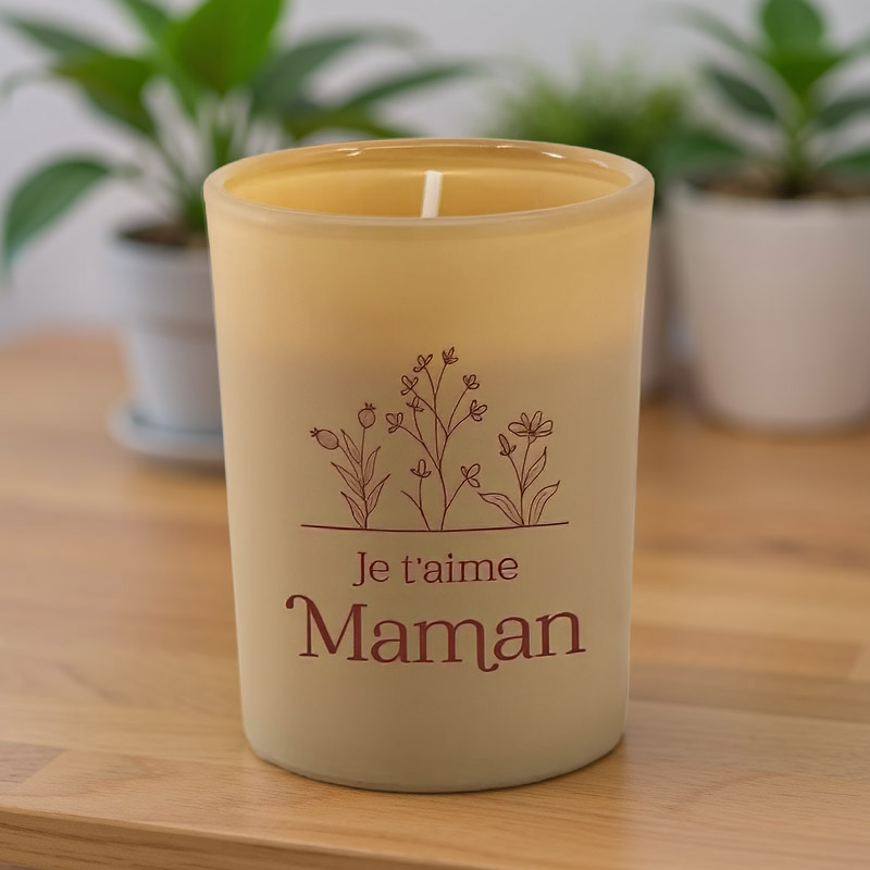 BOUGIES DE VOEUX "MAMAN" (09401)