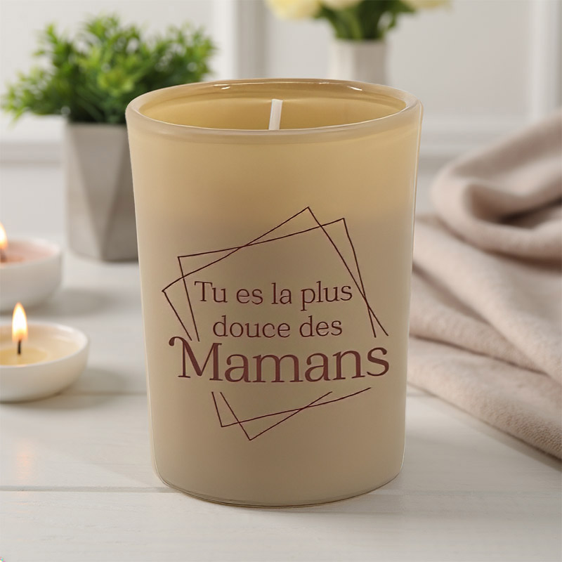 BOUGIES DE VOEUX "MAMAN DOUCE" (09409)