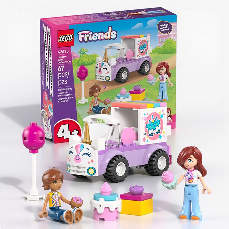 LEGO 42675 FRIENDS UNICORN CAKE DELIVERY CAR
