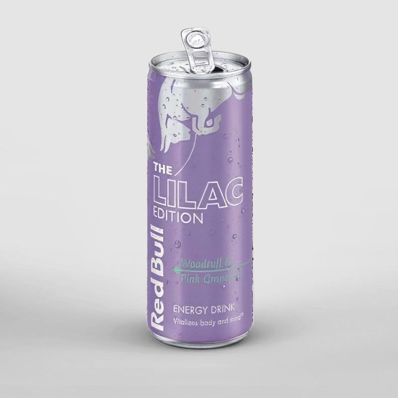 RED BULL THE LILAC EDITION 24x25cl