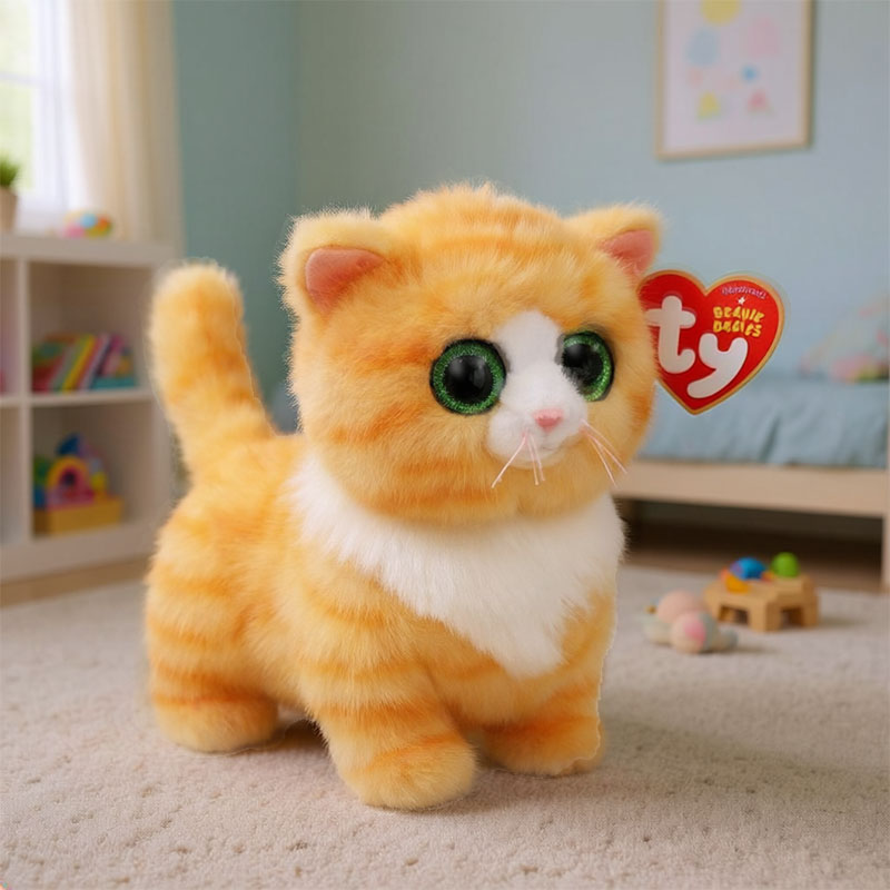 TY BEANIE BOO'S MELANIE THE CAT SMALL 15CM