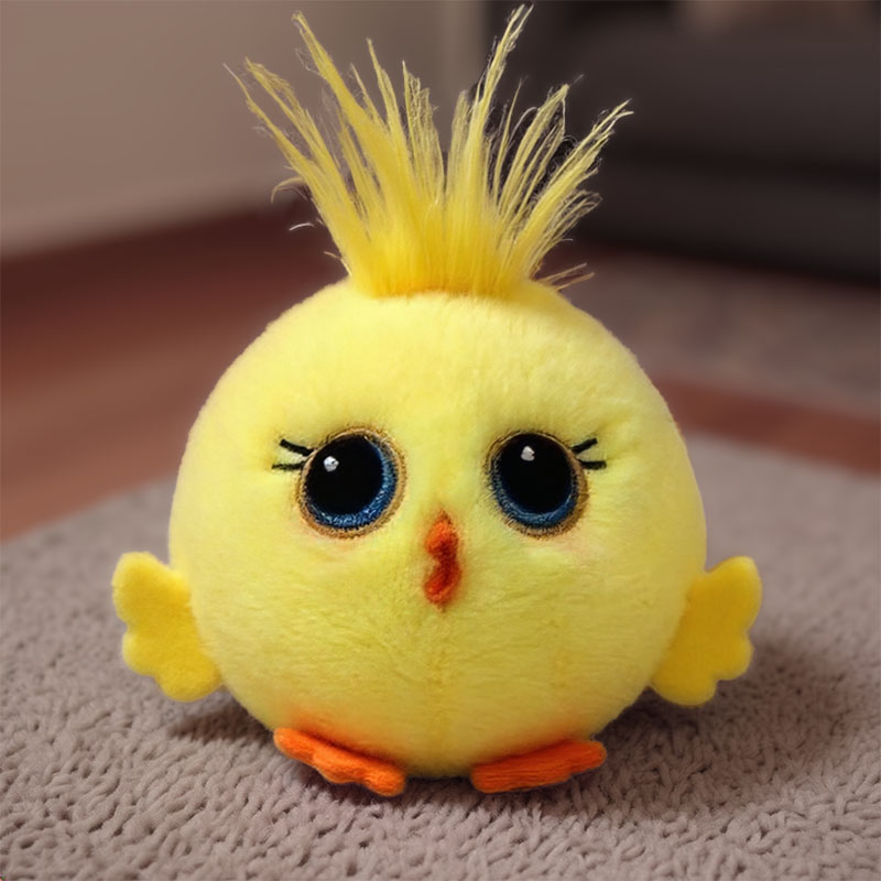 TY BEANIE BOUNCERS CHICK 9CM