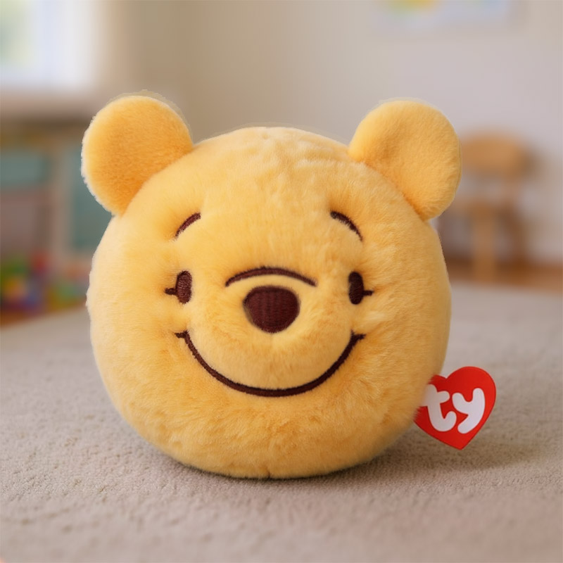 TY BEANIE BOUNCERS WINNIE THE POOH 9CM