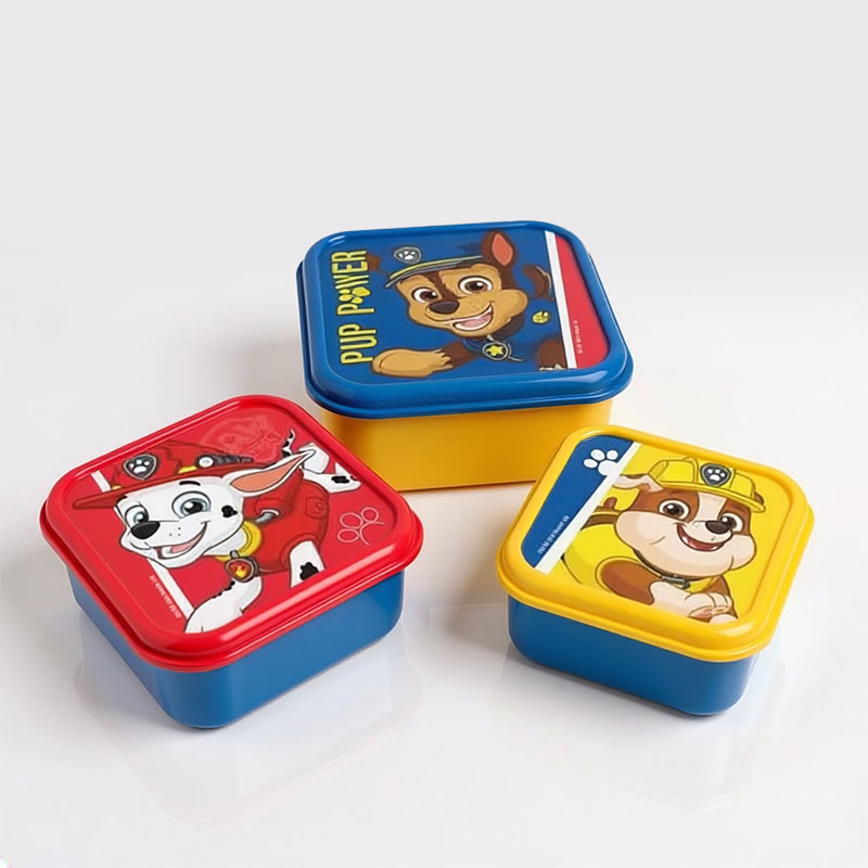 SNACK BOXES PAW PATROL 3pcs