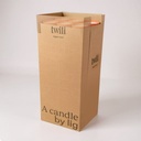 TWILI DISPLAY OUTDOOR PARTY TERRACOTTASCHAAL WIT 19cm 90pcs