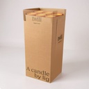 TWILI DISPLAY OUTDOOR PARTY TERRACOTTASCHAAL CITRONELLA 19cm 90pcs