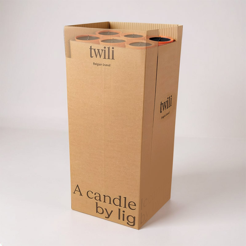 TWILI DISPLAY OUTDOOR PARTY TERRACOTTASCHAAL ZWART 19cm 90pcs