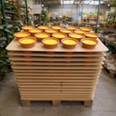 TWILI PALETDISPLAY OUTDOOR PARTY TERRACOTTASCHAAL CITRONELLA 19cm 288pcs