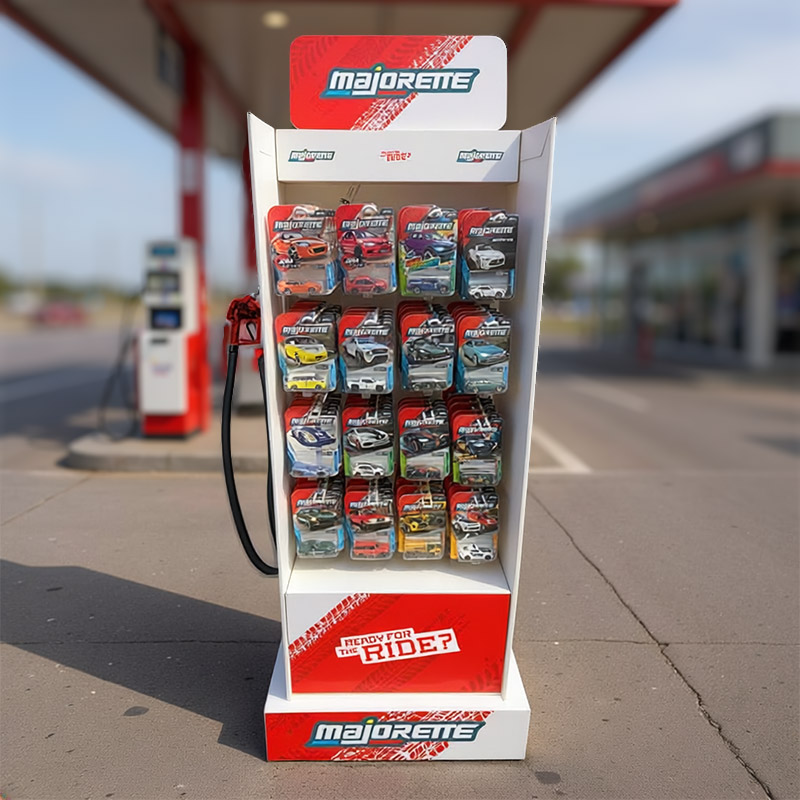 MAJORETTE GAS PUMP DISPLAY 108pcs