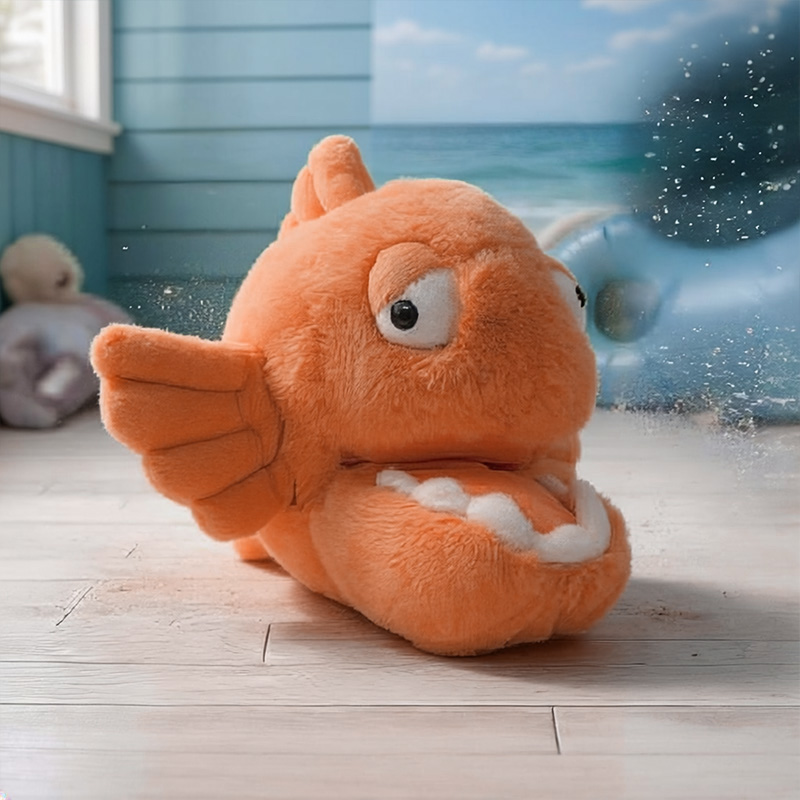 BIG EYE FISH ORANGE 25cm