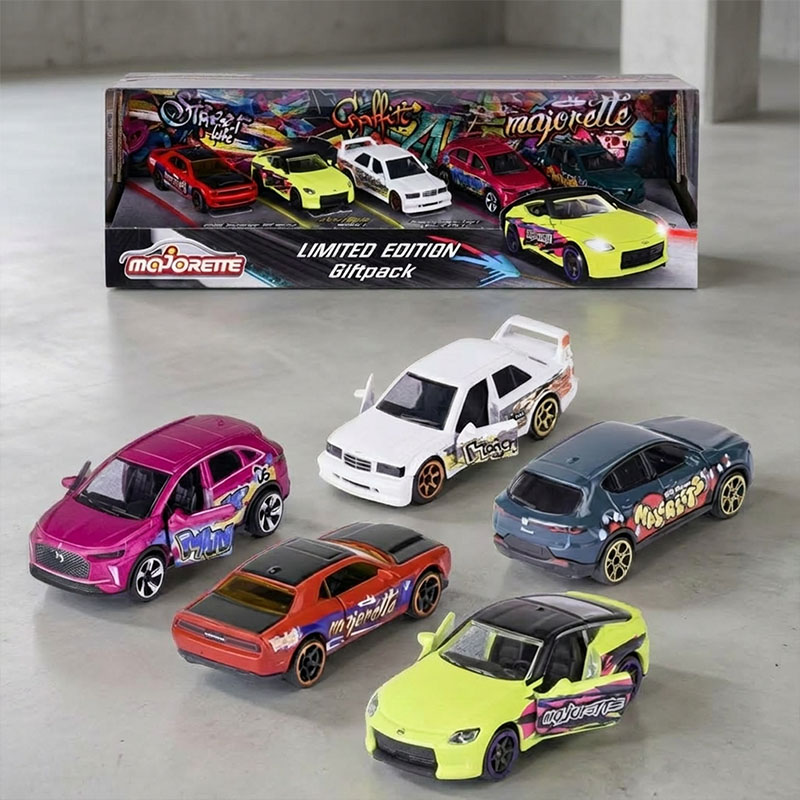 MAJORETTE LIMITED EDITION 11 GIFTPACK 5PCS