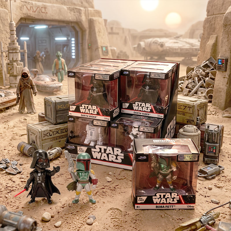 STAR WARS METALFIGS ASSORTIMENT 6,5CM WAVE-1 /12